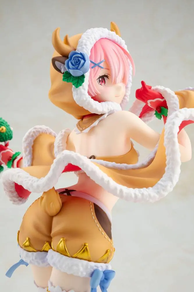 Re:ZERO -Starting Life in Another World- PVC Statue 1/7 Ram Christmas Maid Ver. 23 cm Produktfoto