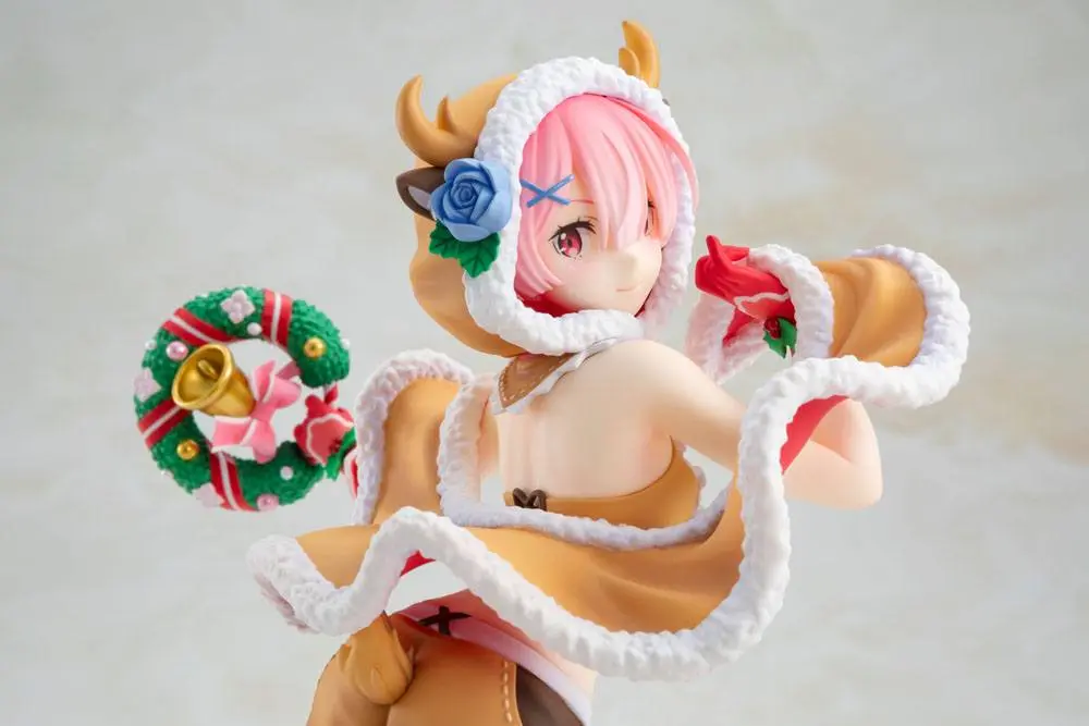 Re:ZERO -Starting Life in Another World- PVC Statue 1/7 Ram Christmas Maid Ver. 23 cm Produktfoto