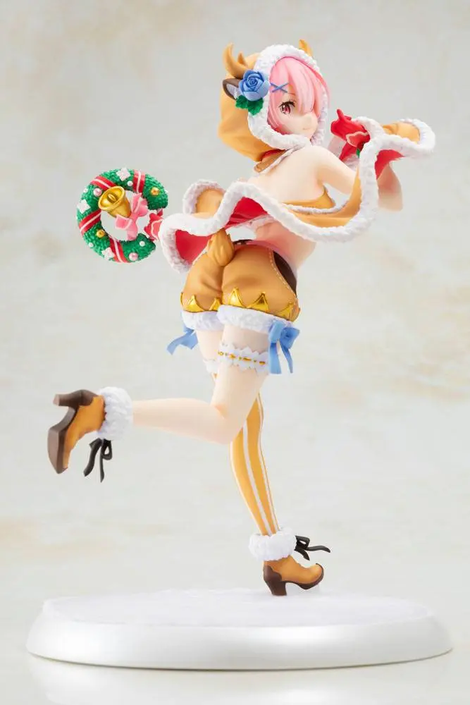 Re:ZERO -Starting Life in Another World- PVC Statue 1/7 Ram Christmas Maid Ver. 23 cm Produktfoto