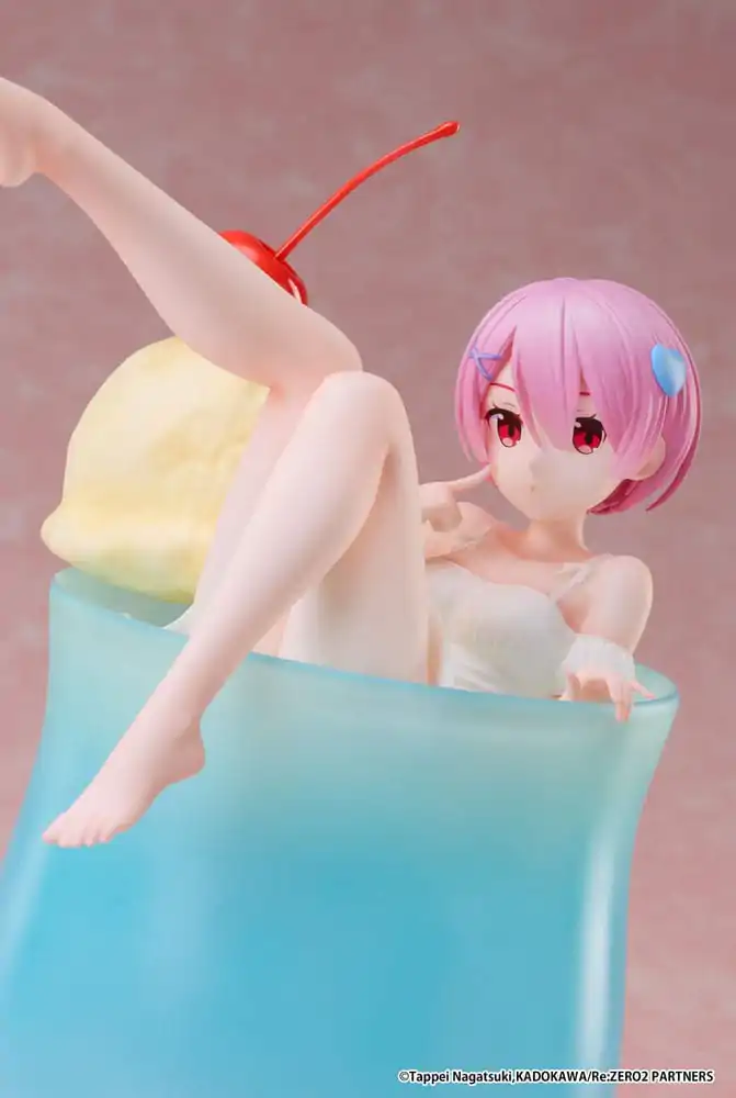 Re:Zero Starting Life in another World PVC Statue 1/7 Ram Cream Soda Ver. 21 cm Produktfoto