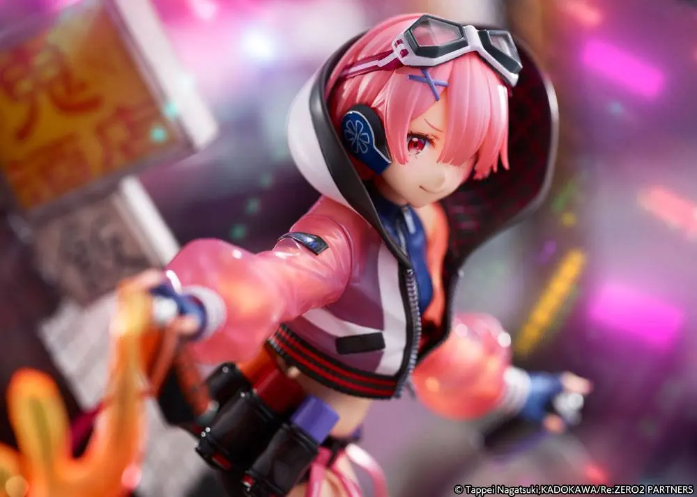 Re: Zero Starting Life in Another World Statue 1/7 Ram Neon City Ver. 24 cm Produktfoto