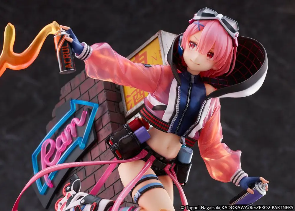 Re: Zero Starting Life in Another World Statue 1/7 Ram Neon City Ver. 24 cm Produktfoto