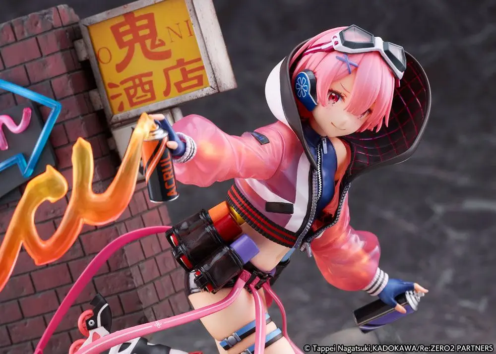Re: Zero Starting Life in Another World Statue 1/7 Ram Neon City Ver. 24 cm Produktfoto