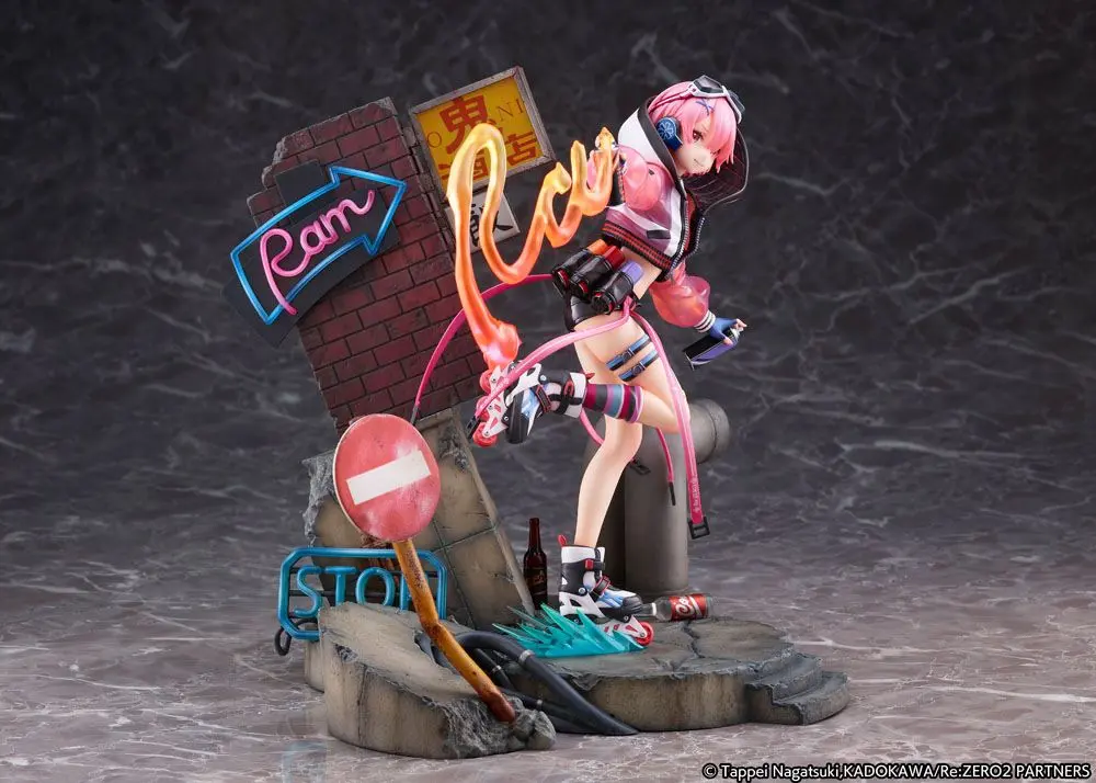 Re: Zero Starting Life in Another World Statue 1/7 Ram Neon City Ver. 24 cm Produktfoto