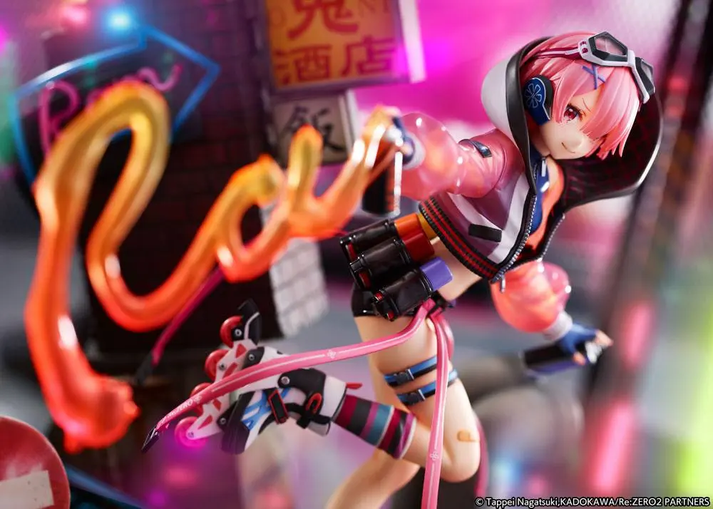Re: Zero Starting Life in Another World Statue 1/7 Ram Neon City Ver. 24 cm Produktfoto