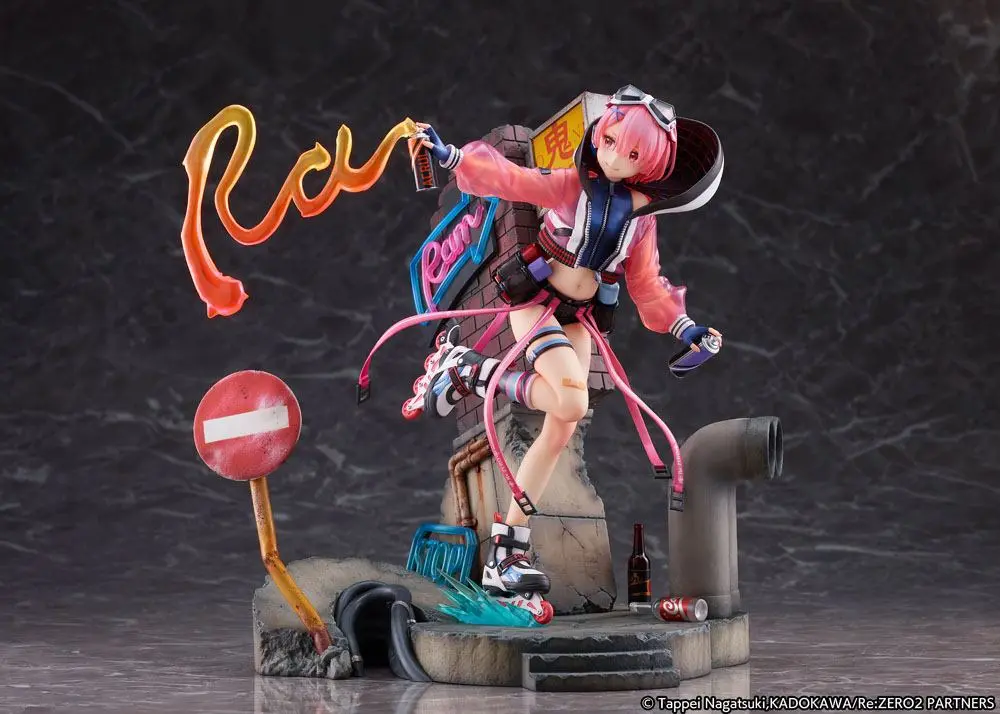 Re: Zero Starting Life in Another World Statue 1/7 Ram Neon City Ver. 24 cm Produktfoto