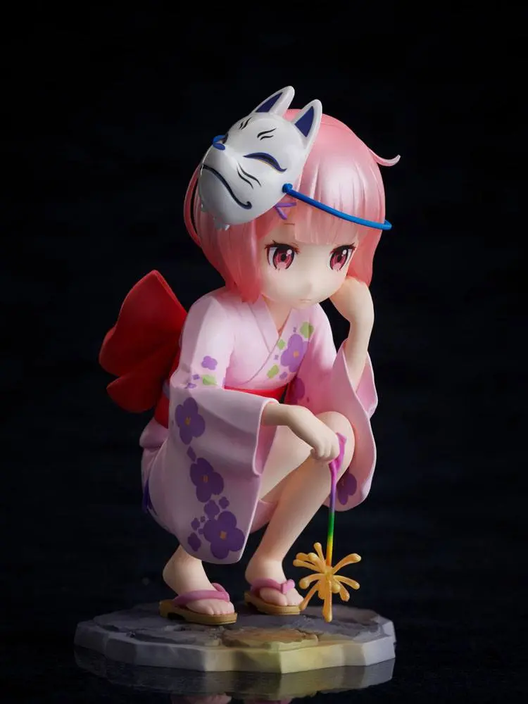 Re:ZERO -Starting Life in Another World- PVC Statuen 1/7 Rem & Ram Childhood Summer Memories 11 cm Produktfoto