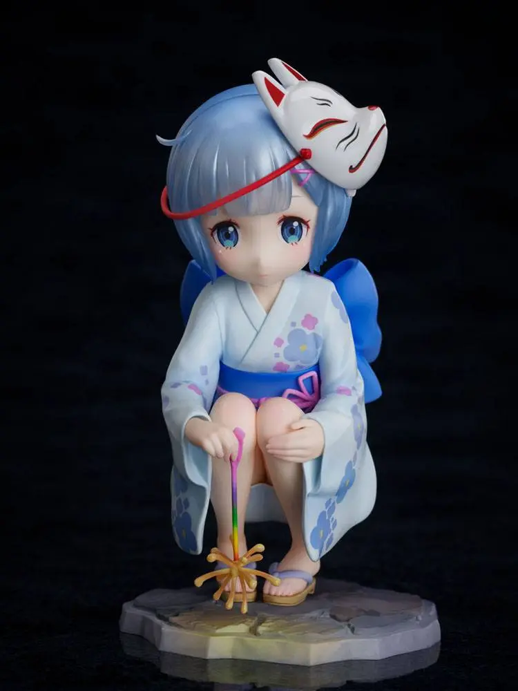 Re:ZERO -Starting Life in Another World- PVC Statuen 1/7 Rem & Ram Childhood Summer Memories 11 cm Produktfoto