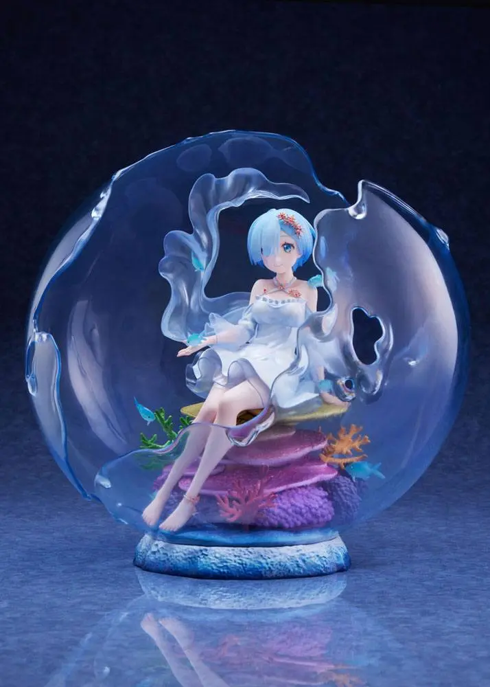 Re:Zero Starting Life in Another World PVC Statue 1/7 Rem Aqua Orb Ver. 25 cm termékfotó