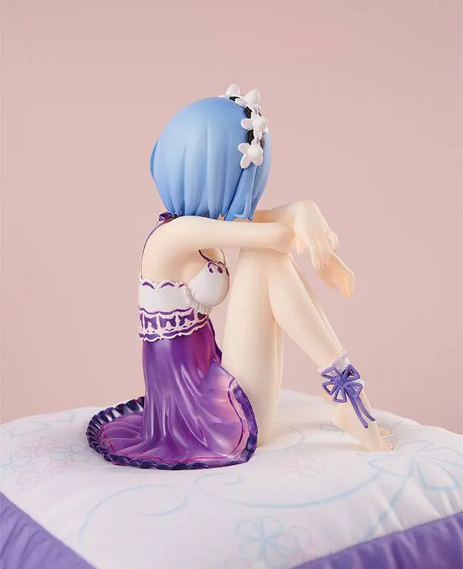Re:ZERO -Starting Life in Another World- PVC Statue 1/7 Rem Birthday Purple Lingerie Ver. 12 cm Produktfoto