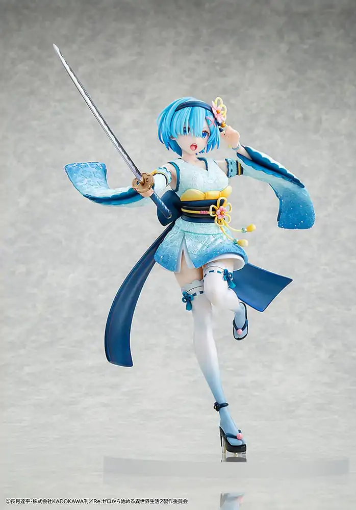 Re:ZERO -Starting Life in Another World- PVC Statue 1/7 Rem Combat Outfit Ver. 22 cm Produktfoto
