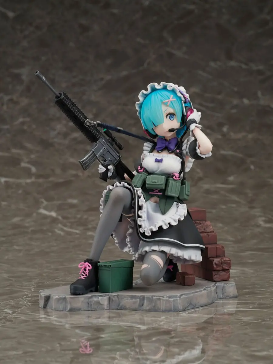 Re:Zero Starting Life in Another World PVC Statue 1/7 Rem Military Ver. 16 cm termékfotó