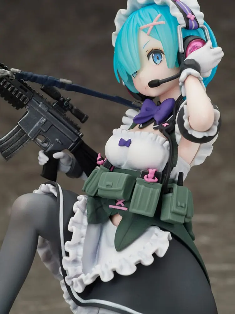 Re:Zero Starting Life in Another World PVC Statue 1/7 Rem Military Ver. 16 cm termékfotó