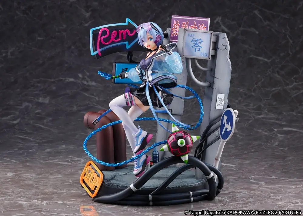Re: Zero Starting Life in Another World Statue 1/7 Rem Neon City Ver. 27 cm Produktfoto