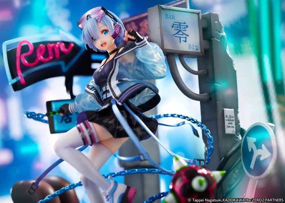 Re: Zero Starting Life in Another World Statue 1/7 Rem Neon City Ver. 27 cm Produktfoto