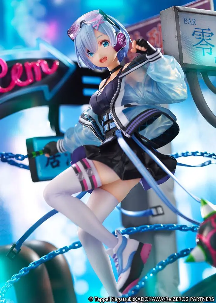 Re: Zero Starting Life in Another World Statue 1/7 Rem Neon City Ver. 27 cm Produktfoto
