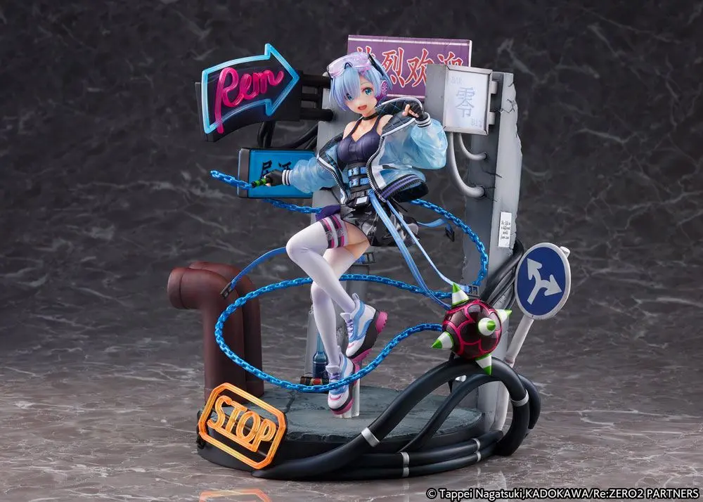 Re: Zero Starting Life in Another World Statue 1/7 Rem Neon City Ver. 27 cm Produktfoto