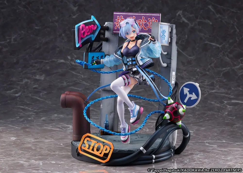 Re: Zero Starting Life in Another World Statue 1/7 Rem Neon City Ver. 27 cm Produktfoto