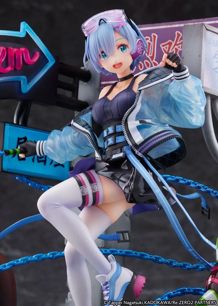 Re: Zero Starting Life in Another World Statue 1/7 Rem Neon City Ver. 27 cm Produktfoto