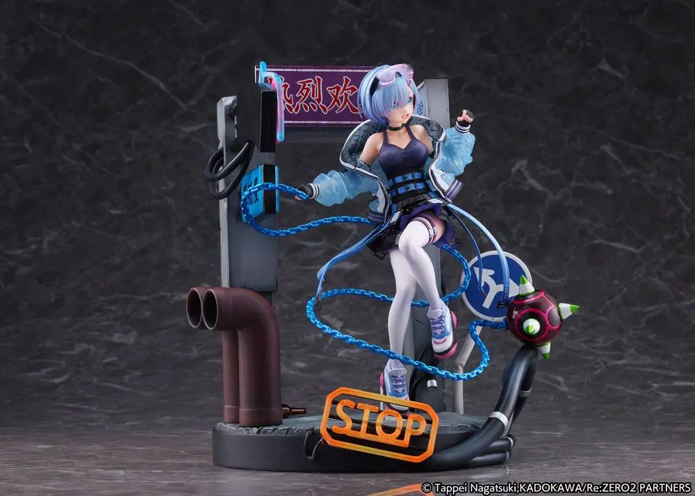 Re: Zero Starting Life in Another World Statue 1/7 Rem Neon City Ver. 27 cm Produktfoto
