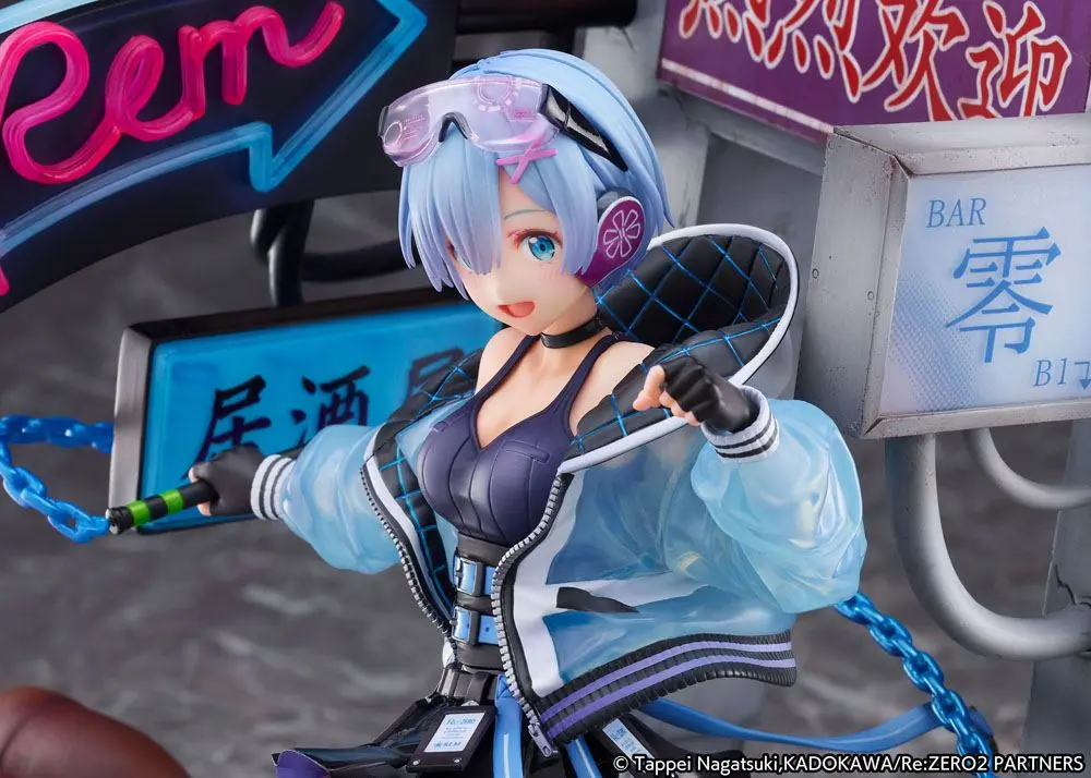 Re: Zero Starting Life in Another World Statue 1/7 Rem Neon City Ver. 27 cm Produktfoto
