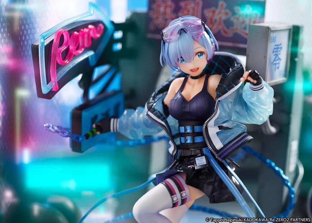 Re: Zero Starting Life in Another World Statue 1/7 Rem Neon City Ver. 27 cm Produktfoto