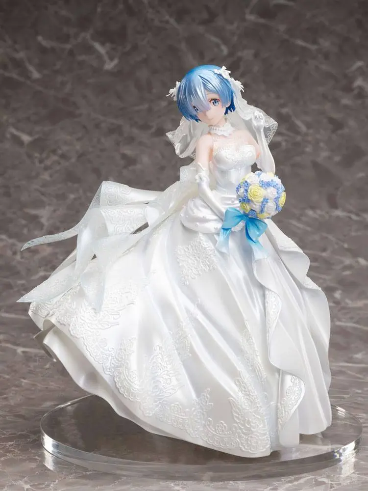 Re:ZERO -Starting Life in Another World- PVC Statue 1/7 Rem Wedding Dress Ver. 23 cm Produktfoto
