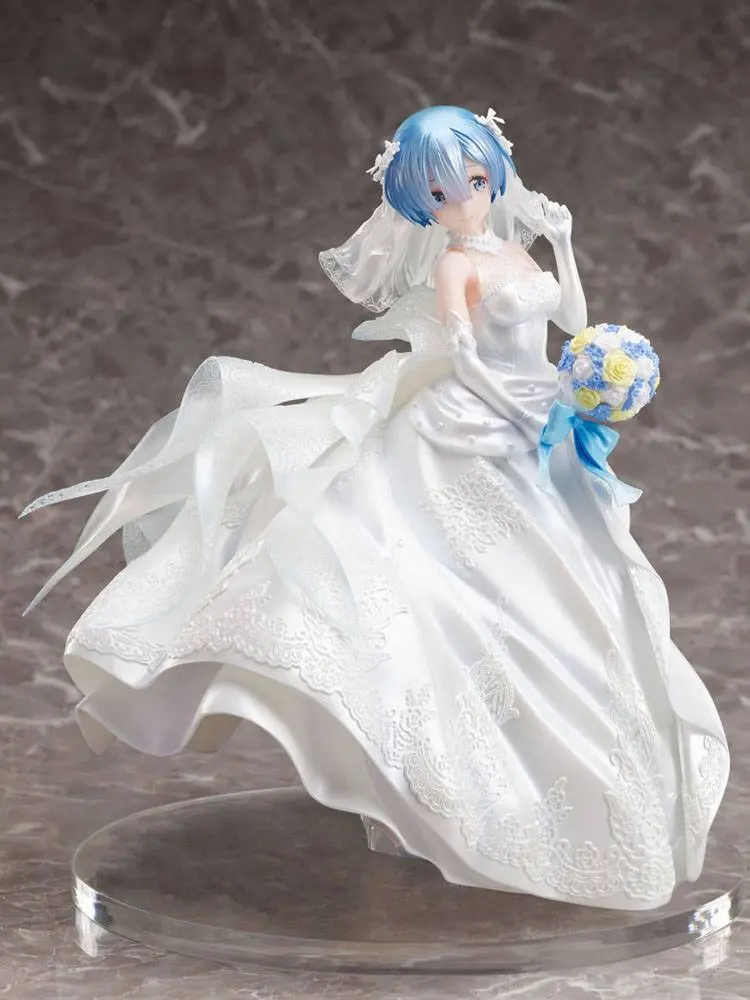 Re:ZERO -Starting Life in Another World- PVC Statue 1/7 Rem Wedding Dress Ver. 23 cm Produktfoto