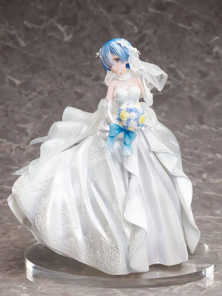Re:ZERO -Starting Life in Another World- PVC Statue 1/7 Rem Wedding Dress Ver. 23 cm Produktfoto