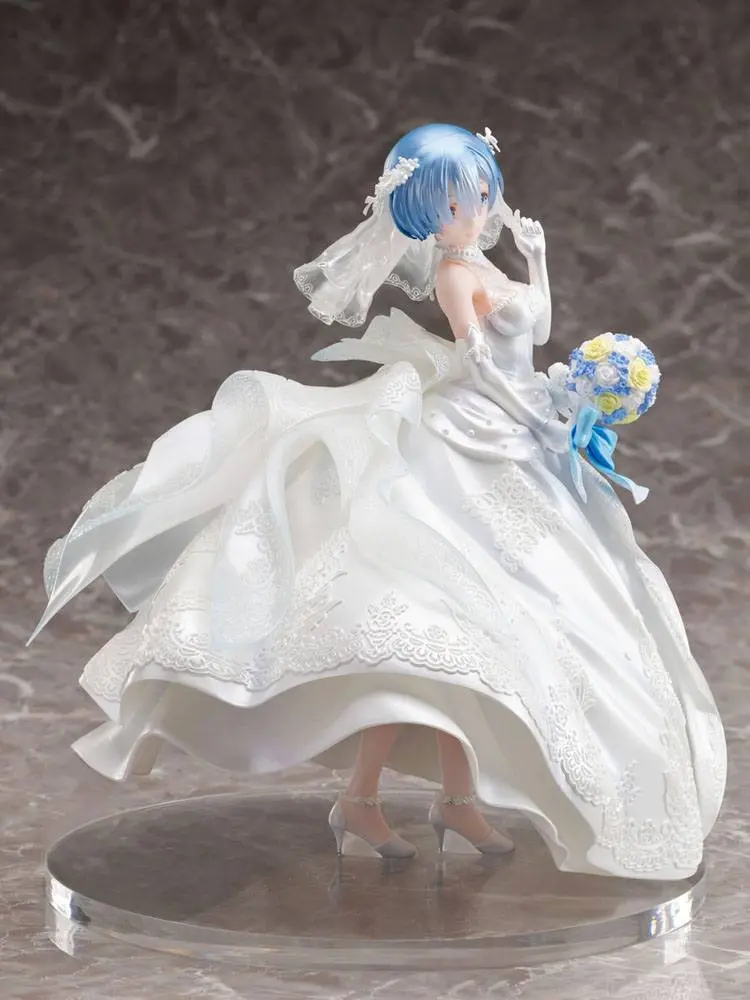 Re:ZERO -Starting Life in Another World- PVC Statue 1/7 Rem Wedding Dress Ver. 23 cm Produktfoto