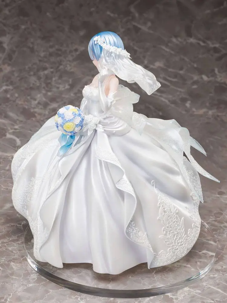 Re:ZERO -Starting Life in Another World- PVC Statue 1/7 Rem Wedding Dress Ver. 23 cm Produktfoto