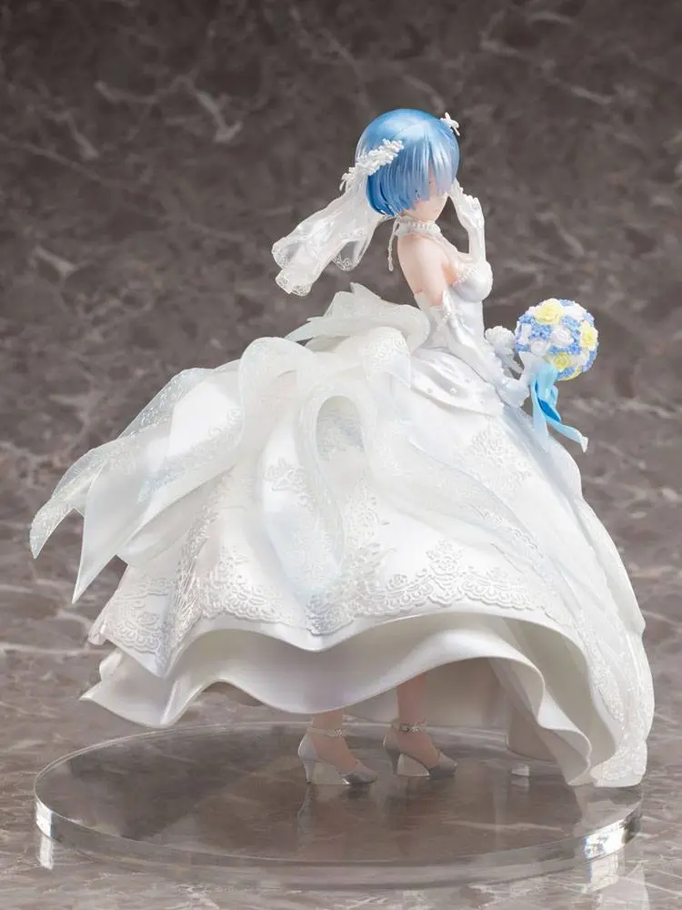 Re:ZERO -Starting Life in Another World- PVC Statue 1/7 Rem Wedding Dress Ver. 23 cm Produktfoto