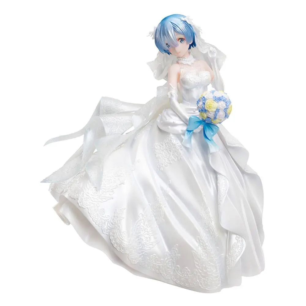 Re:ZERO -Starting Life in Another World- PVC Statue 1/7 Rem Wedding Dress Ver. 23 cm Produktfoto