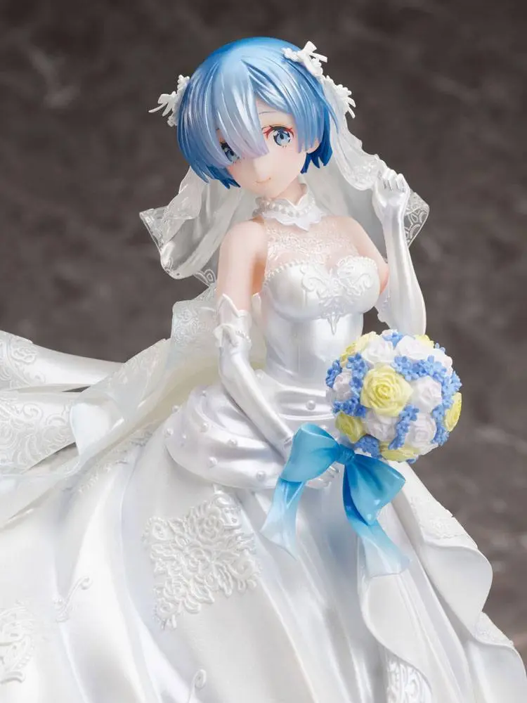 Re:ZERO -Starting Life in Another World- PVC Statue 1/7 Rem Wedding Dress Ver. 23 cm Produktfoto