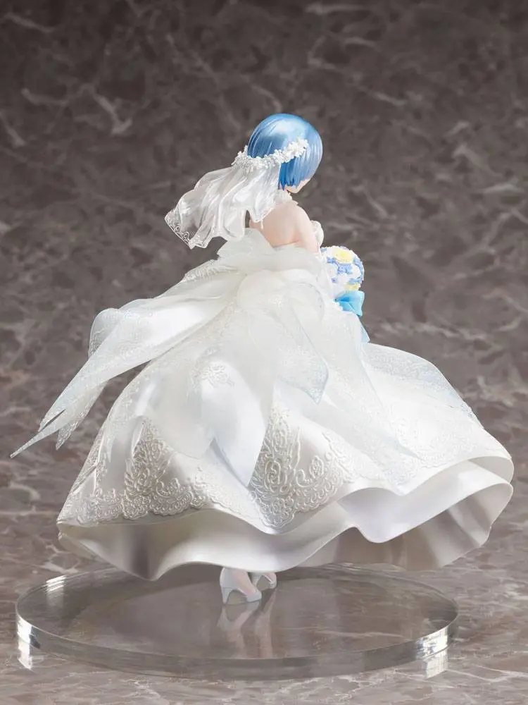 Re:ZERO -Starting Life in Another World- PVC Statue 1/7 Rem Wedding Dress Ver. 23 cm Produktfoto
