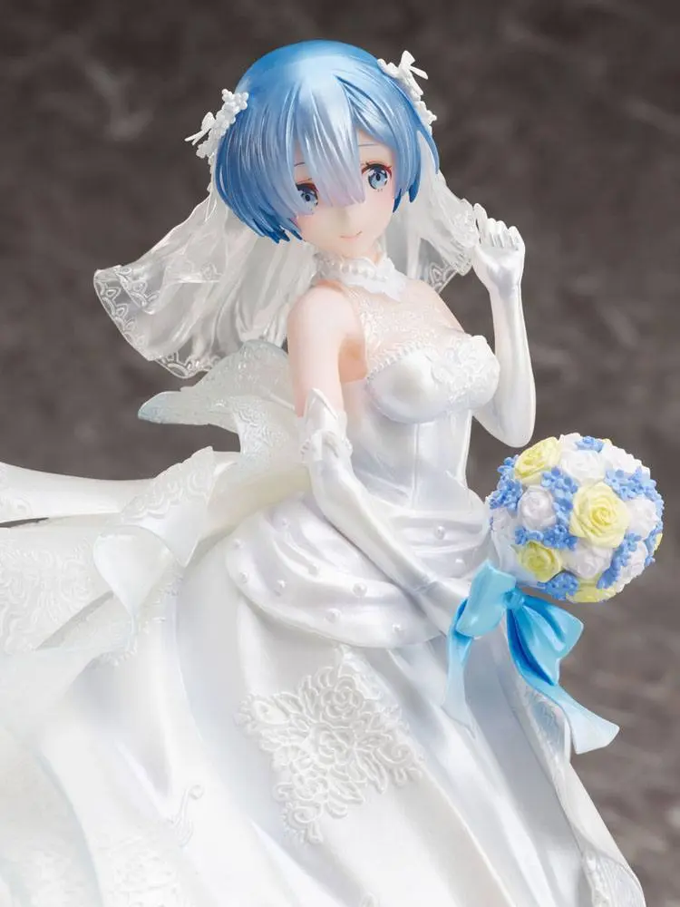 Re:ZERO -Starting Life in Another World- PVC Statue 1/7 Rem Wedding Dress Ver. 23 cm Produktfoto