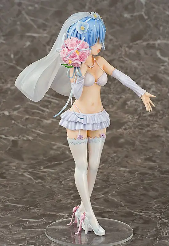 Re:ZERO -Starting Life in Another World- PVC Statue 1/7 Rem Wedding Ver. 22 cm termékfotó