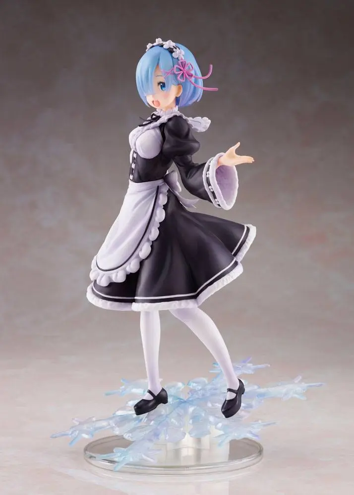 Re:Zero - Starting Life in Another World AMP PVC Statue Rem Winter Maid Ver. (re-run) 18 cm Produktfoto