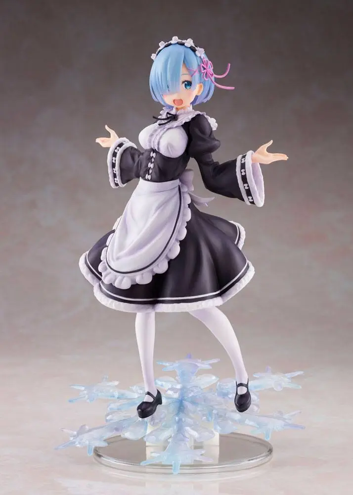 Re:Zero - Starting Life in Another World AMP PVC Statue Rem Winter Maid Ver. (re-run) 18 cm Produktfoto