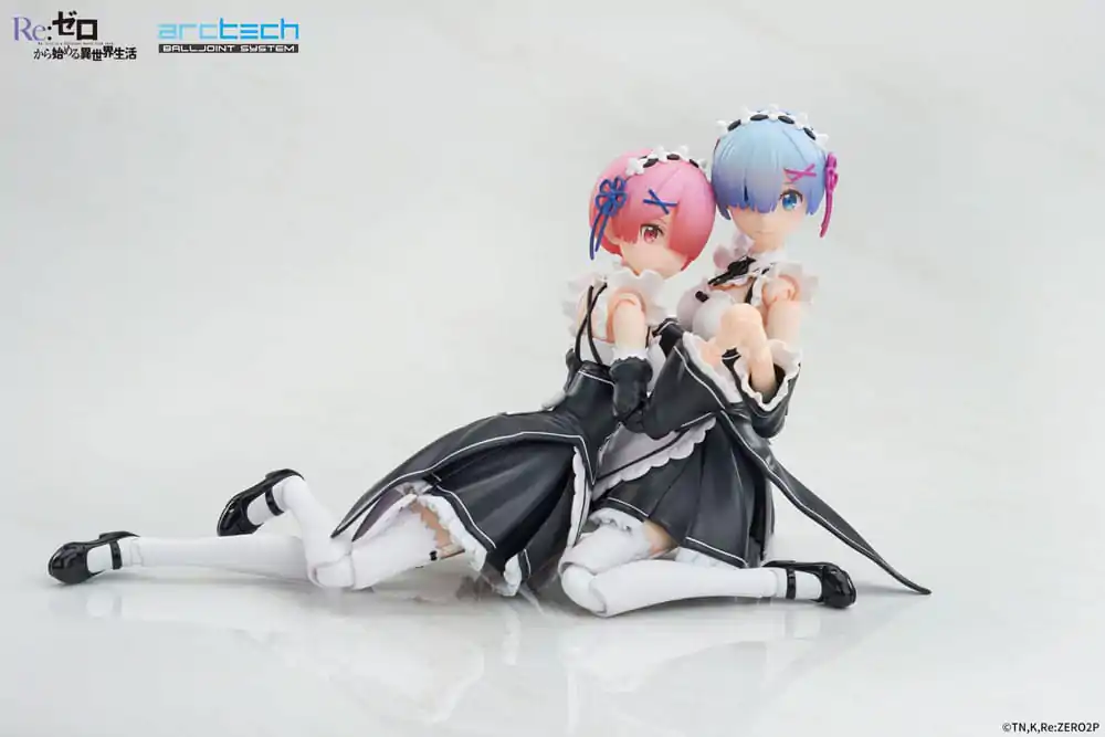 Re:Zero Starting Life in Another World Arctech Posable Series Actionfiguren 2er-Pack 1/8 Rem & Ram 20 cm Produktfoto
