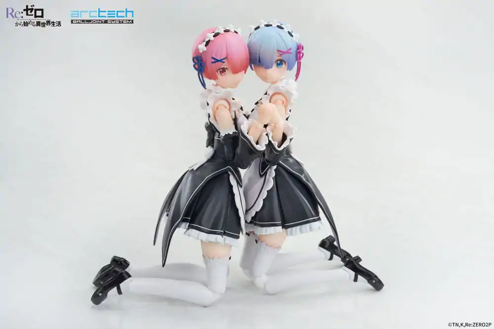 Re:Zero Starting Life in Another World Arctech Posable Series Actionfiguren 2er-Pack 1/8 Rem & Ram 20 cm Produktfoto