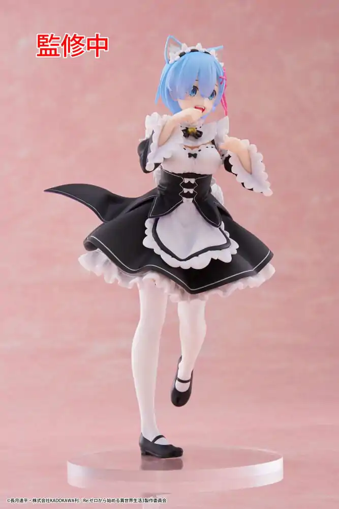 Re:Zero Starting Life in Another World Coreful PVC Statue Rem Cat Maid Ver. Produktfoto