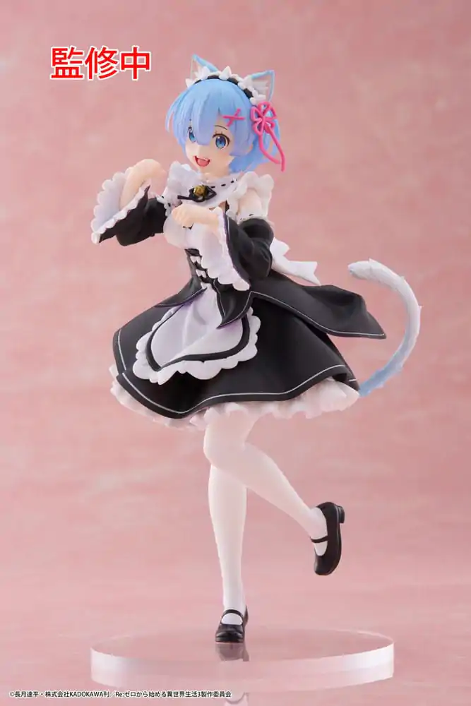 Re:Zero Starting Life in Another World Coreful PVC Statue Rem Cat Maid Ver. Produktfoto