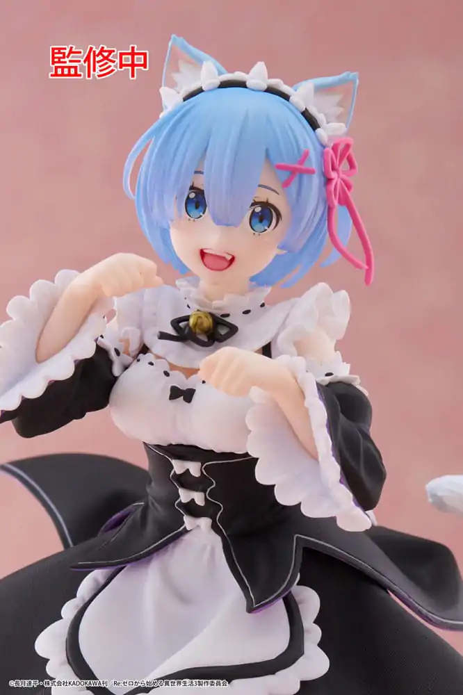 Re:Zero Starting Life in Another World Coreful PVC Statue Rem Cat Maid Ver. Produktfoto