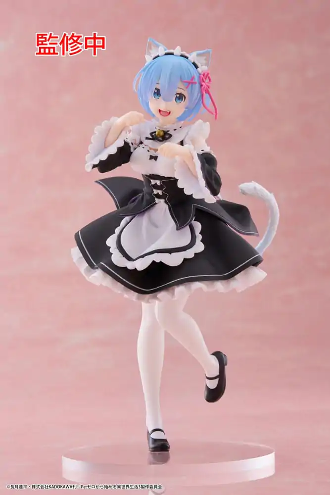 Re:Zero Starting Life in Another World Coreful PVC Statue Rem Cat Maid Ver. Produktfoto