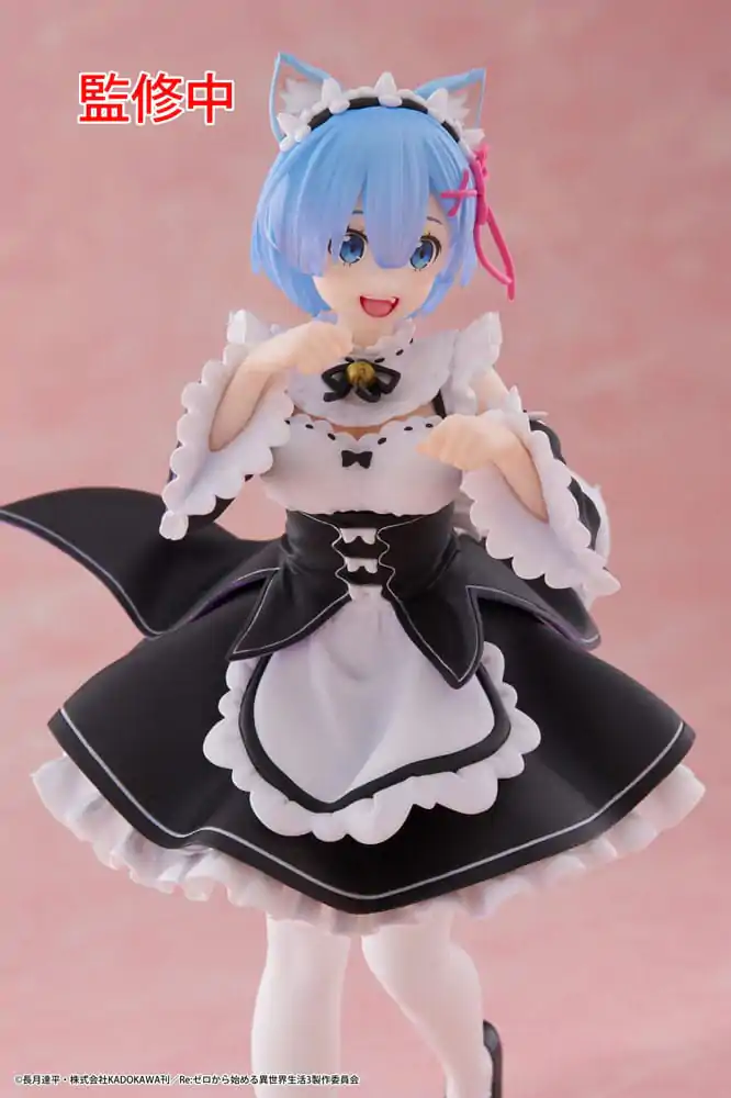 Re:Zero Starting Life in Another World Coreful PVC Statue Rem Cat Maid Ver. Produktfoto