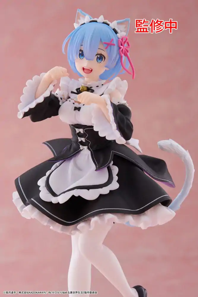 Re:Zero Starting Life in Another World Coreful PVC Statue Rem Cat Maid Ver. Produktfoto