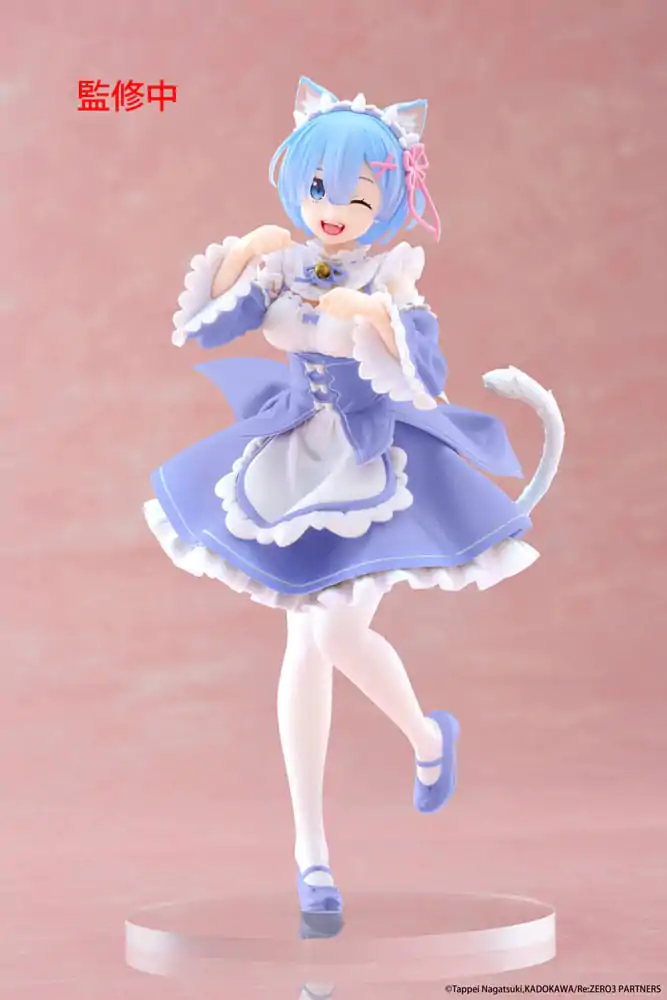 Re:Zero Starting Life in Another World Coreful PVC Statue Rem Cat Maid Ver. Renewal 18 cm Produktfoto