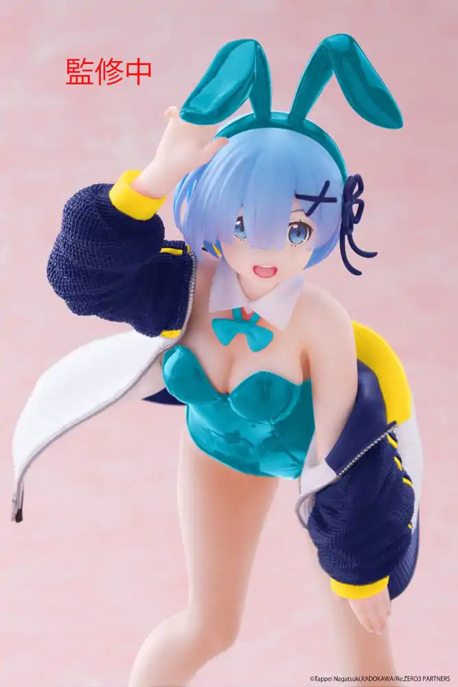 Re:Zero Starting Life in Another World Coreful PVC-Statue Rem (Jacket Bunny Ver.) Renewal 18 cm Produktfoto