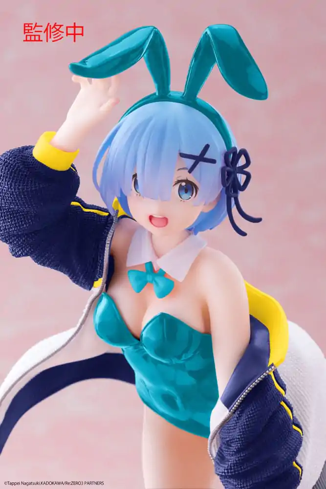 Re:Zero Starting Life in Another World Coreful PVC-Statue Rem (Jacket Bunny Ver.) Renewal 18 cm Produktfoto